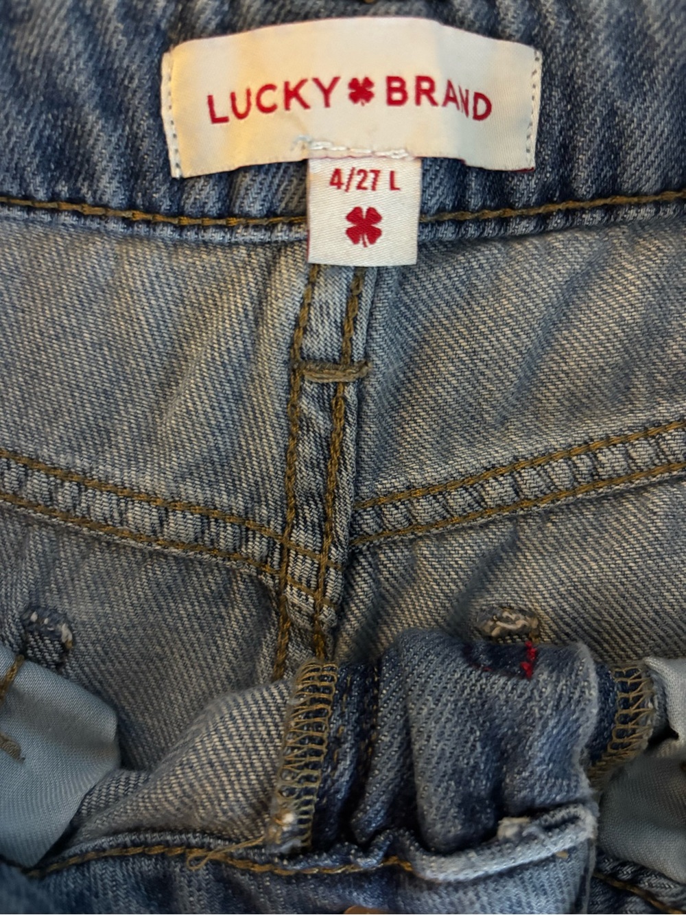 Lucky Brand Light Blue Palazzo Wide Leg Jeans - Picture 7 of 13